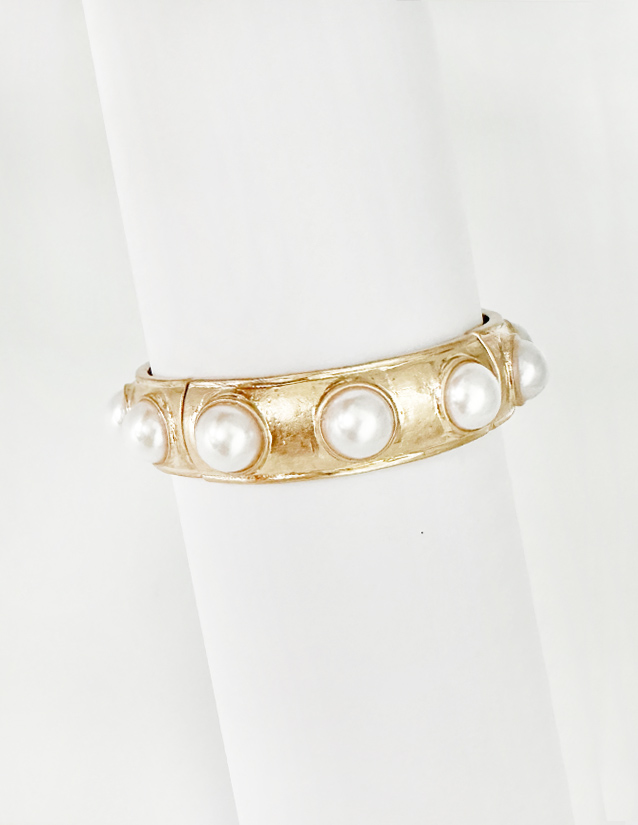 Pearl Adorned Stretch Bracelet