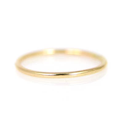 Gold Stacking Ring