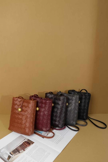 Small Woven Crossbody Bag