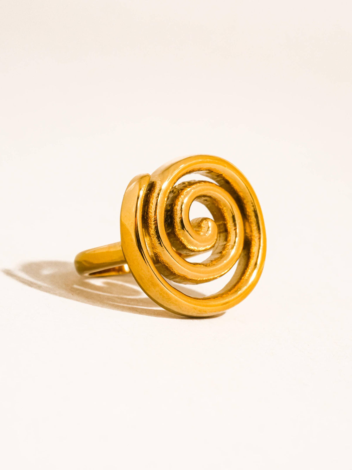 18K Gold Non-Tarnish Statement Rings