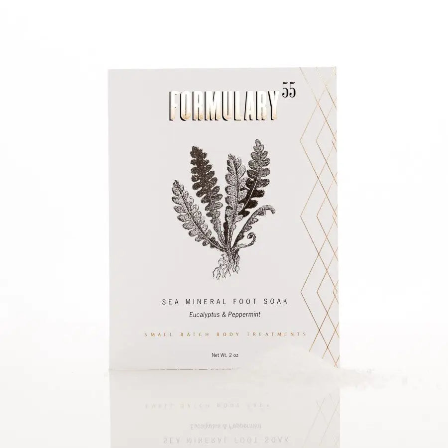 Peppermint & Eucalyptus Sea Mineral Foot Soak