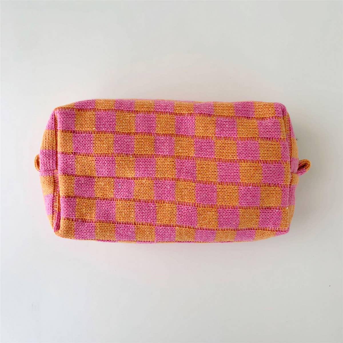 Mini Plaid Pouch