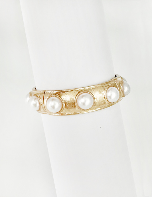 Pearl Adorned Stretch Bracelet