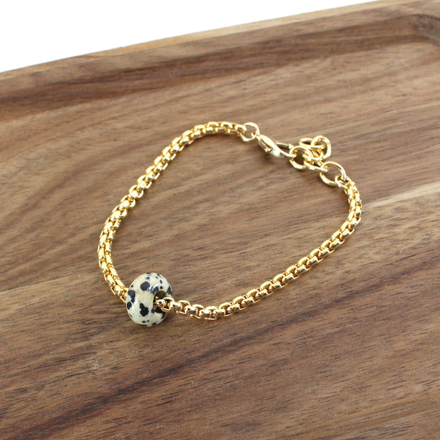 Stone Chain Bracelet
