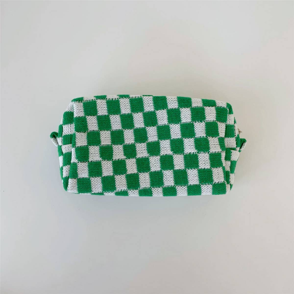 Mini Plaid Pouch
