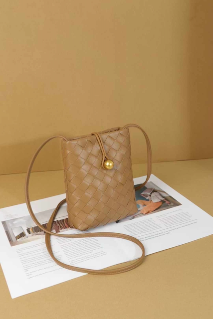 Small Woven Crossbody Bag