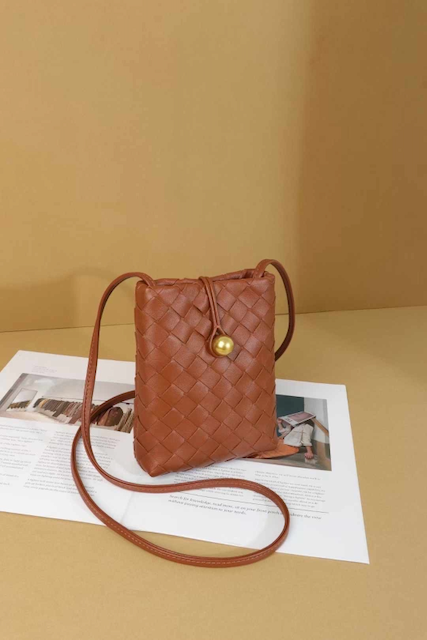 Small Woven Crossbody Bag