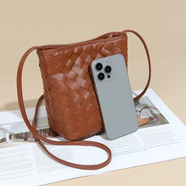 Woven Shoulder/Crossbody Bag