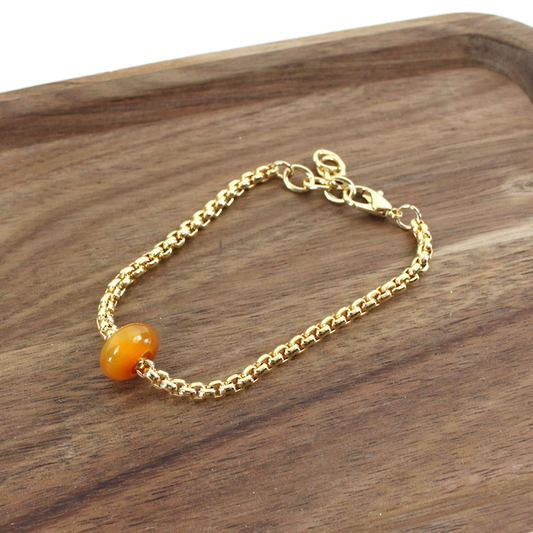 Stone Chain Bracelet