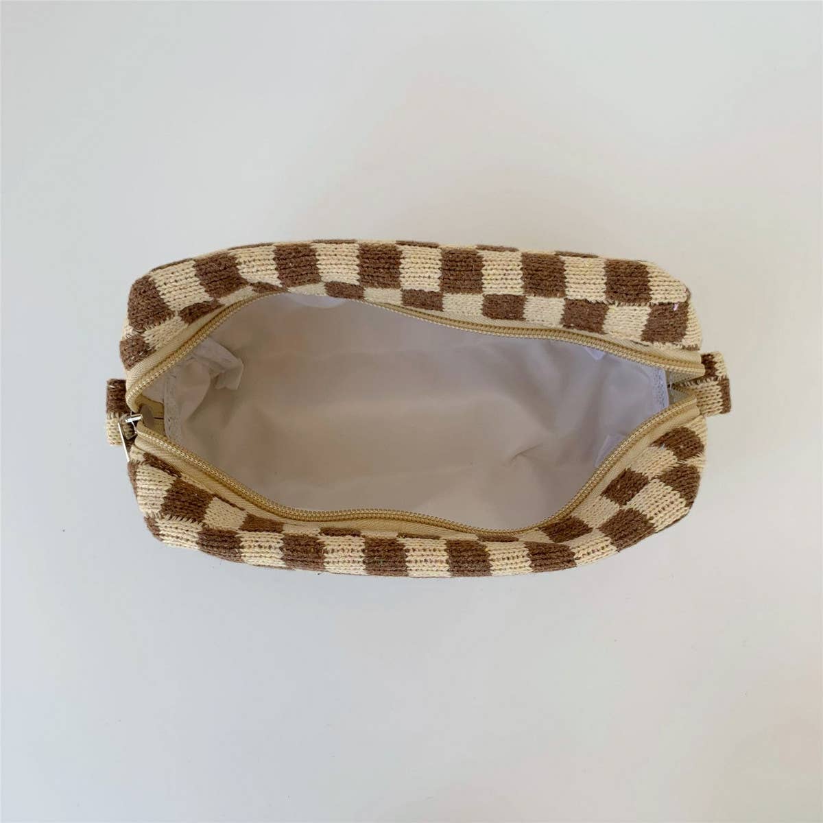 Mini Plaid Pouch