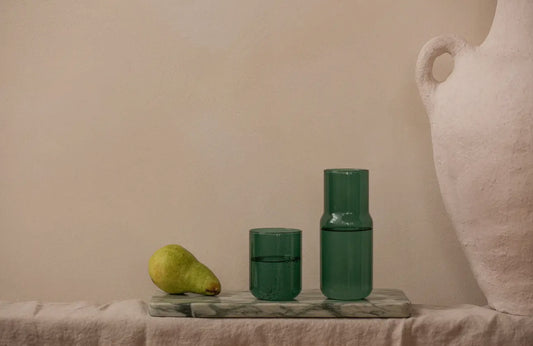 Tinted Glass Carafe