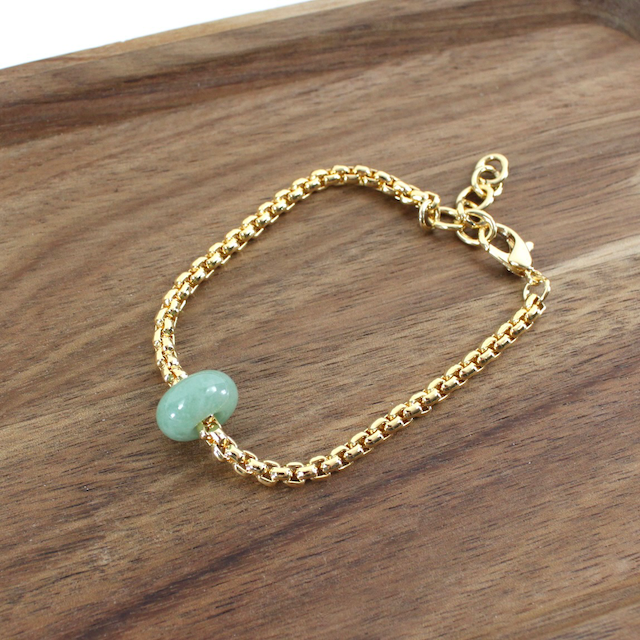 Stone Chain Bracelet