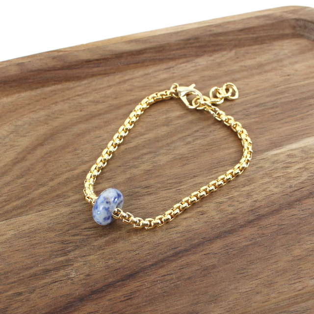 Stone Chain Bracelet