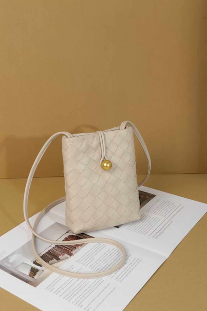 Small Woven Crossbody Bag