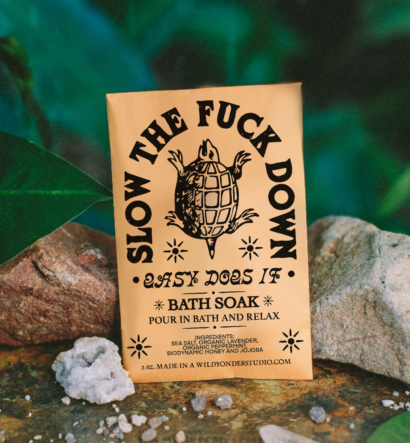 Slow the F&CK Down Bath Soak or Body Scrub